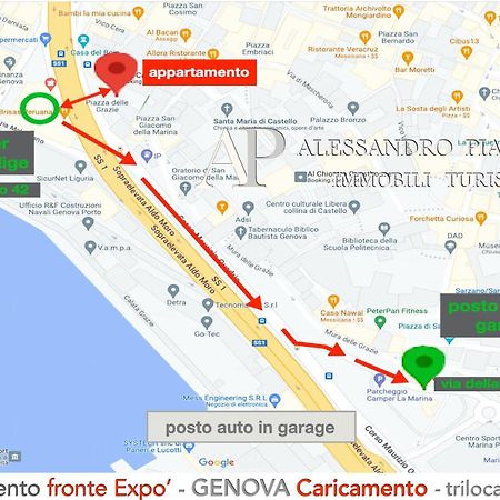 Cavour Luxury Sea View Apartment Genova Exterior foto
