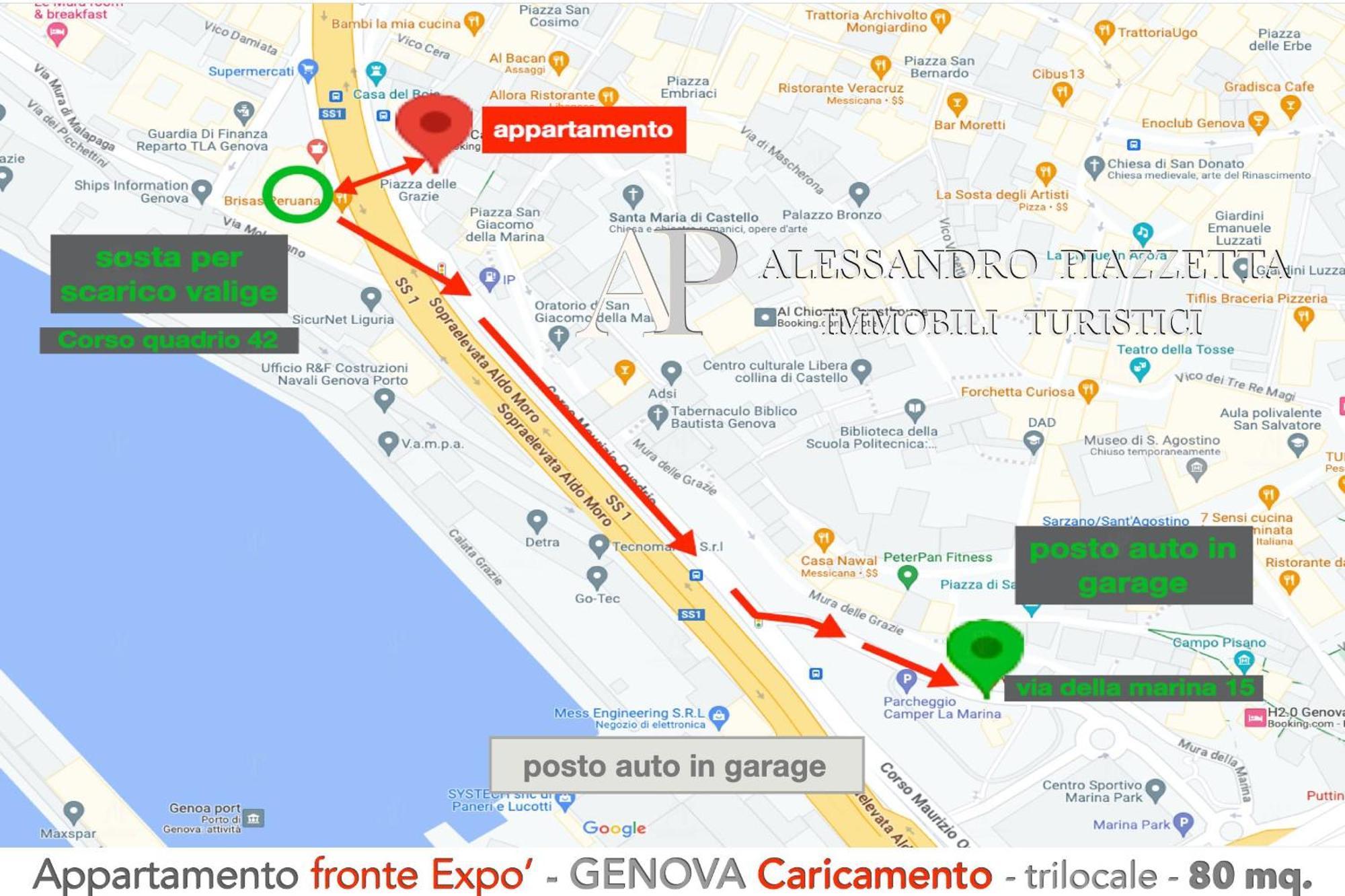 Cavour Luxury Sea View Apartment Genova Exterior foto